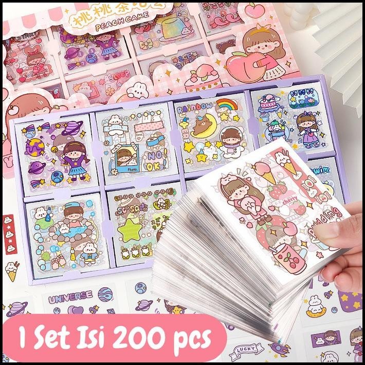 

BEST DEAL STICKER STIKER AESTHETIC LUCU KARTUN MOMO KARAKTER ANAK KOREA ST0047 !!
