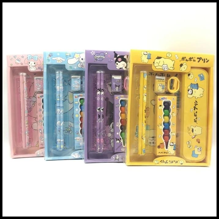 

DISKON ATK KOTAK PENSIL MOTIF SANRIO 6 COLLORS KUROMI / MELODY / CINNAMOROLL !!!!