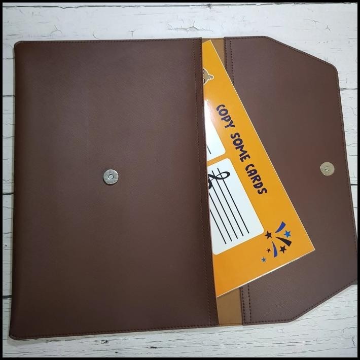 

TERBARU MAP A4 FOLIO KULIT SINTETIS DOCUMENT KEEPER MAP FOLDER ORGANIZER !!!!
