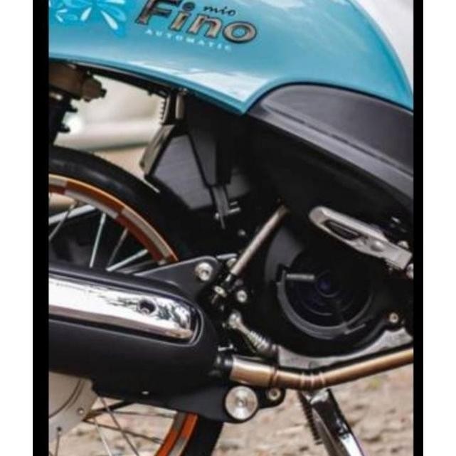 LEHERAN KNALPOT MIO SOUL KARBU UKURAN 26 CACING THAILAND KOLONG / MDM