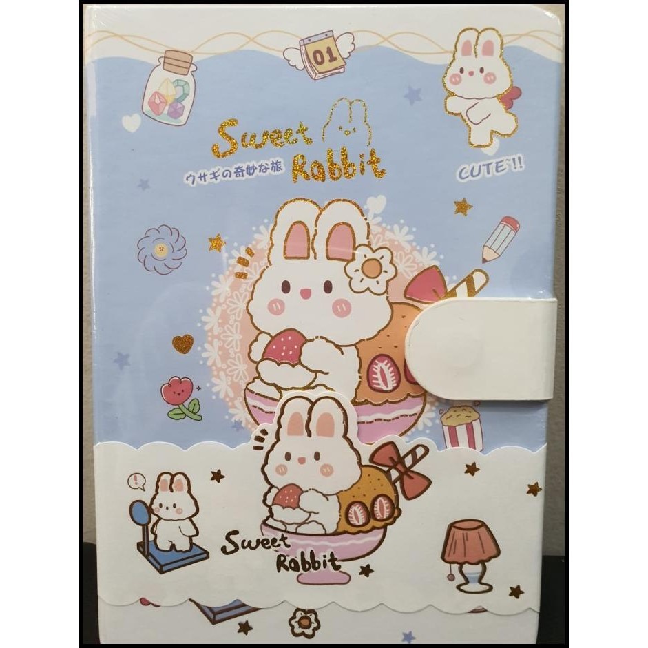

TERMURAH BUKU DIARY NOTEBOOK LUCU AGENDA IMPORT SWEET RABBIT !!!!!