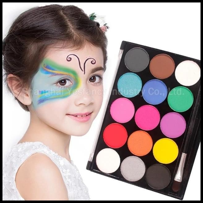 

TERMURAH FACE PAINTING 15 COLOUR FREE 2 BRUSH !!!