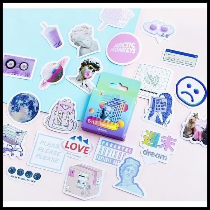 

TERMURAH STICKER STIKER TUMBLR DESIGN MODERN ART SCRAP BUKU DIARY DEKORATIF !!!!