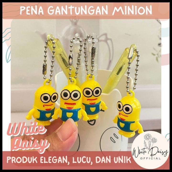 

GRATIS ONGKIR PENA GANTUNGAN GEL MINION PREMIUM KUNING PISANG LUCU IMUT UNIK !!!