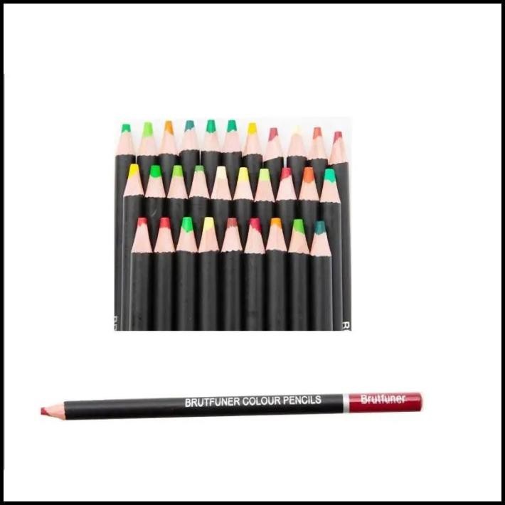 

BEST DEAL BRUTFUNER 180 COLORS PROFESSIONAL OIL COLOR SQUARE PENCILS SET TINBOX !!!!!!!