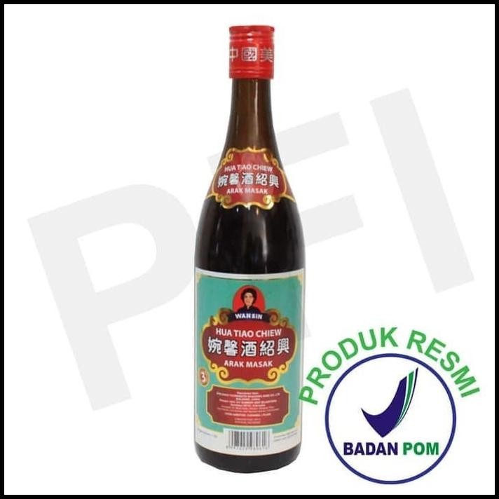 

HOT DEAL ARAK MASAK WAN SIN HUA TIAO CHIEW / COOKING WINE WANSIN 640ML (BPOM)