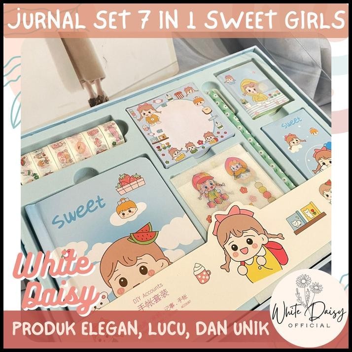 

DISKON JURNAL SET 7 IN 1 SWEET GIRLS HADIAH ULANG TAHUN GIFT BOX HAMPERS LUCU !!