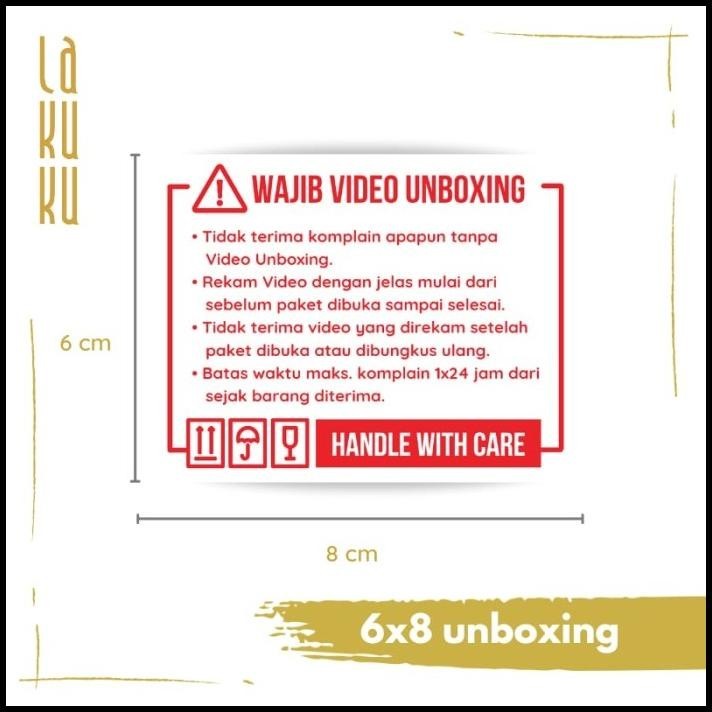 

DISKON LAKUKU - STICKER PERINGATAN UNBOXING PAKET UNTUK KEBUTUHAN PENJUALAN !!
