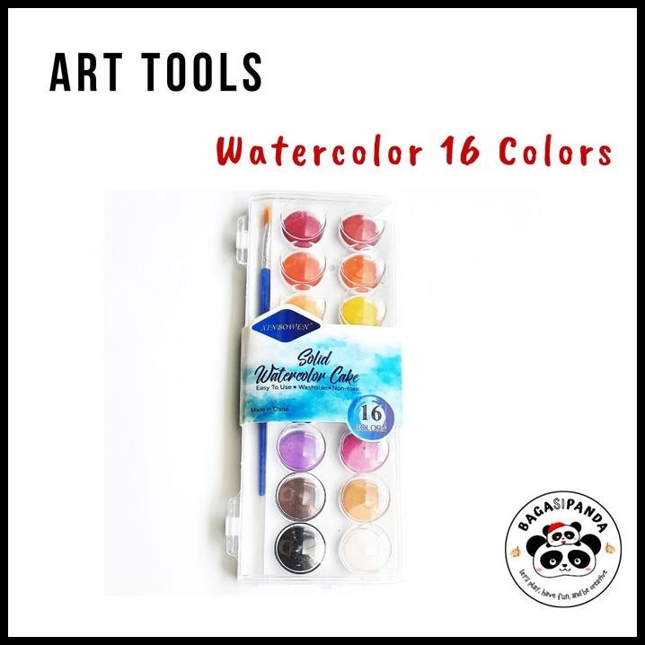 

DISKON WATER COLOR 16 / 36 WARNA - 16 WARNA !!