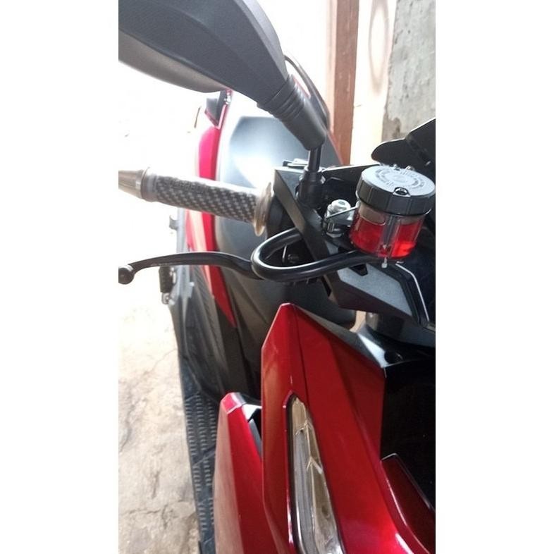 BR - handle master rem kanan tabung big smoke plus kiri kopling model RCB universal untuk semua moto