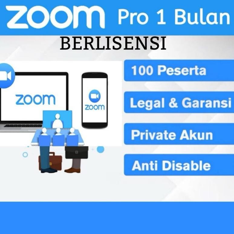 Termurah Zoom One Pro 1 Bulan 100 Peserta Sale