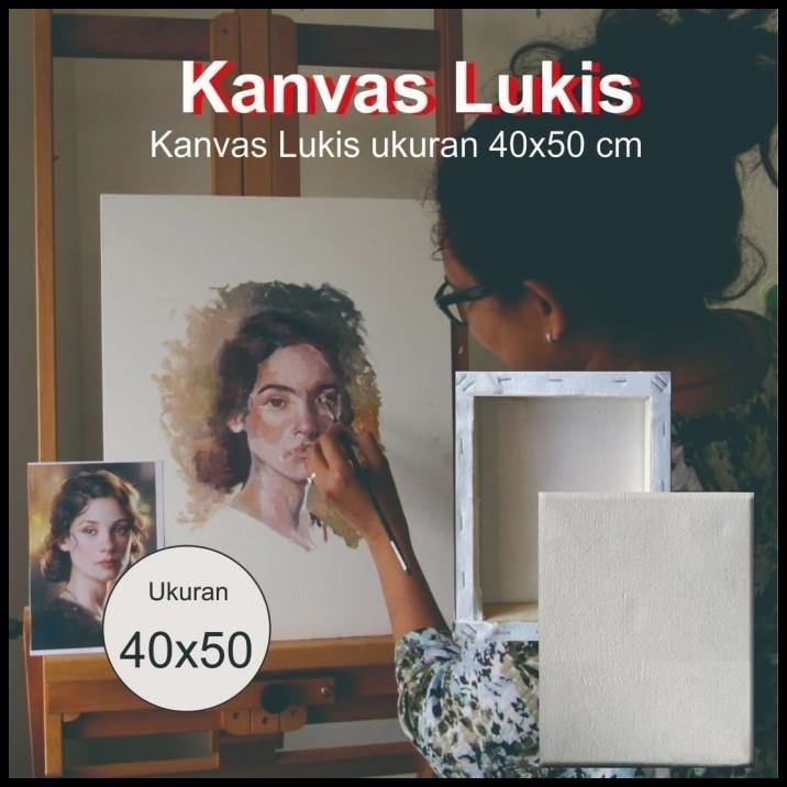 

GRATIS ONGKIR KANVAS 40 X 50 KANVAS ALAT LUKIS MENGGAMBAR KESENIAN PAINTING !