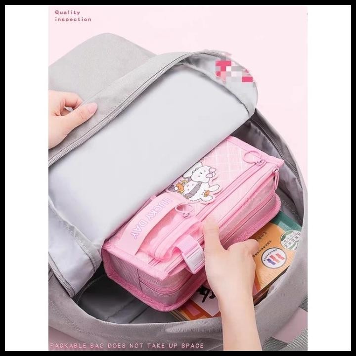 

HOT DEAL TEMPAT PENSIL KOREA LUCU KAWAII KOREA PENCIL BOX PENSIL ANAK SEKOLAHH !!