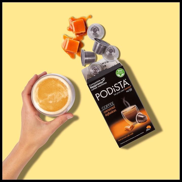 

DISKON NESPRESSO CAPSULE - CARAMEL COFFEE (MADE IN AUSTRALIA) !!!