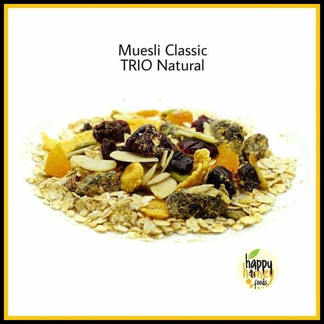 

TERMURAH MUESLI CEREAL SEREAL CLASSIC TRIO NATURAL 900G