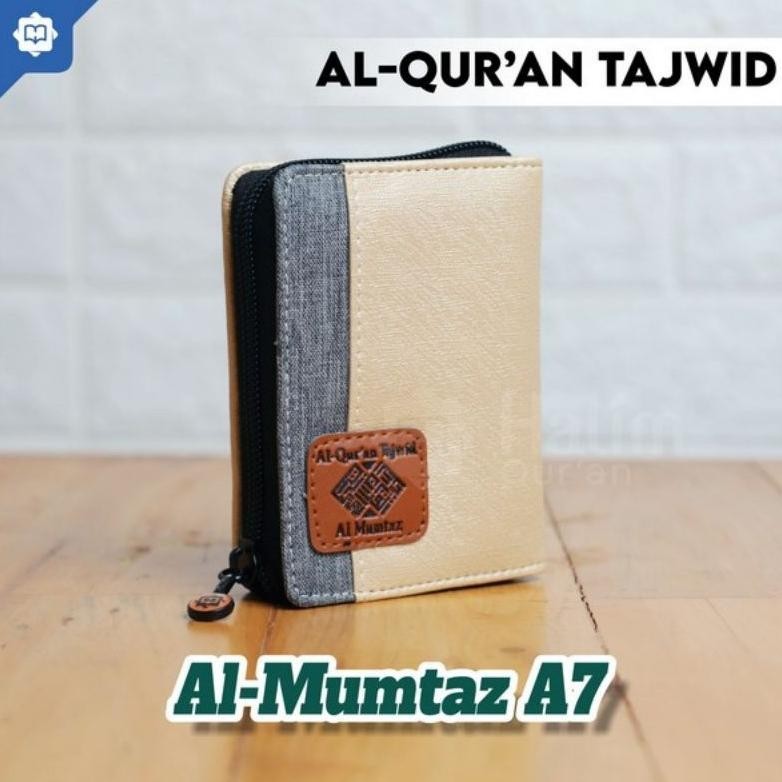Termurah Al Quran Saku Pocket Tajwid Al Mumtaz A7 Resleting - Al Quran Kecil Mini Oleh Oleh Haji Umroh - Al Quran Tajwid Saku Kecil Resleting Big Sale