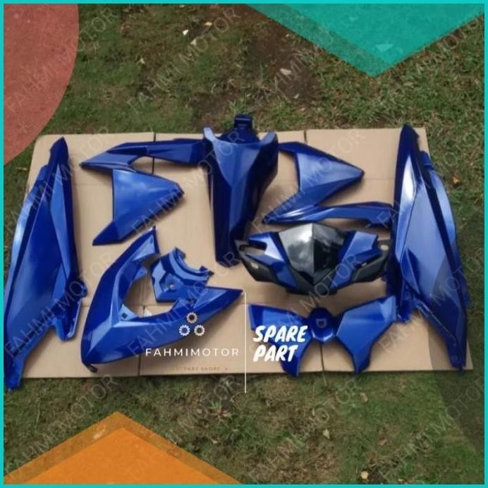full body halus Honda Vario 125 150 LED 2016-2017 warna biru Atlantis