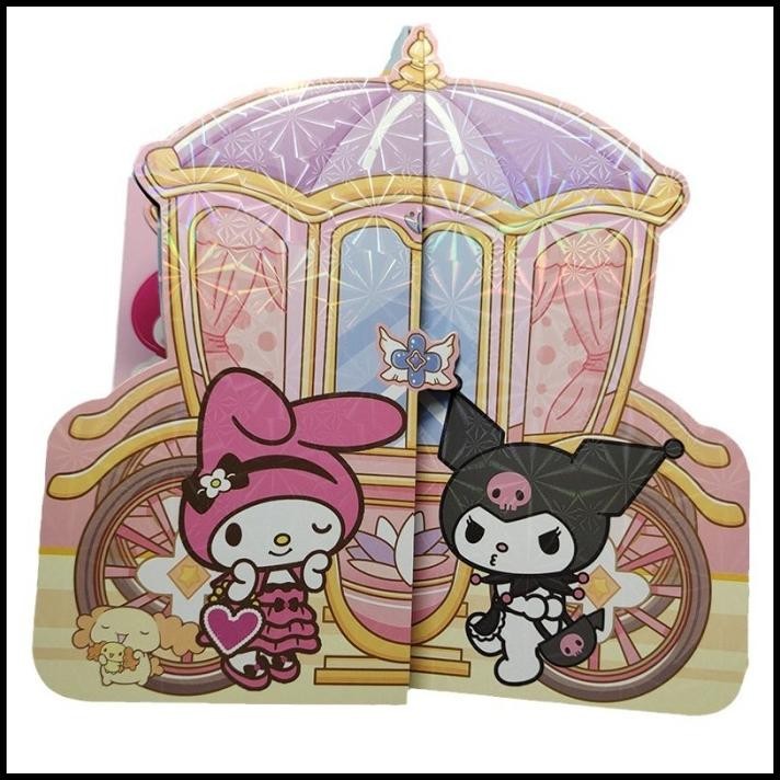 

TERMURAH MAINAN KUROMI CINNAMOROLL MELODY QUIET BOOK DIY SANRIO STIKER DRESS UP !!!!