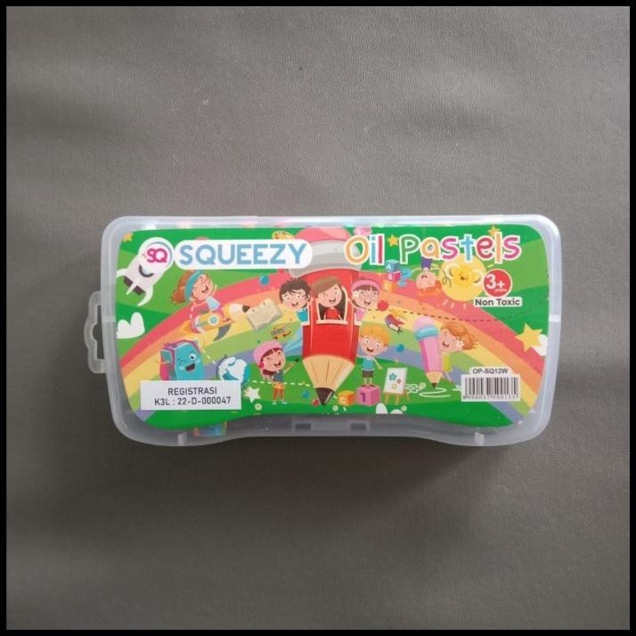 

DISKON CRAYON SQUEEZY OIL PASTEL KRAYON 12 WARNA