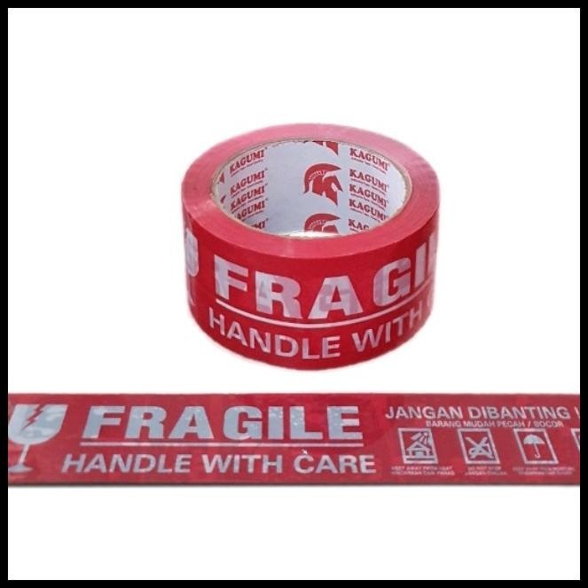 

GRATIS ONGKIR LAKBAN KENKO FRAGILE MERAH 48MMX50M !!!!!!