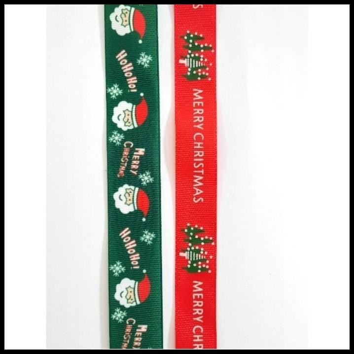 

TERMURAH PITA SATIN NATAL CHRISTMAS PER ROLL (UK 2.5CM /2CM/1.7CM) !!!!!