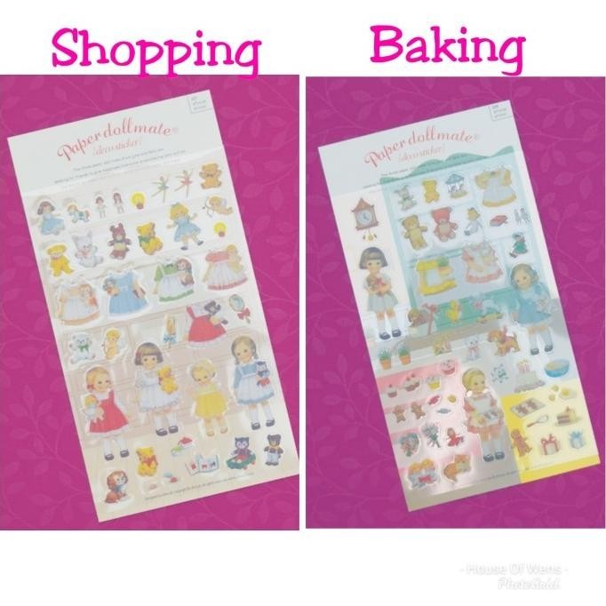 

Trend Paper Dollmate Diary Deco Stickers - Diary Sticker Lucu Berkualitas