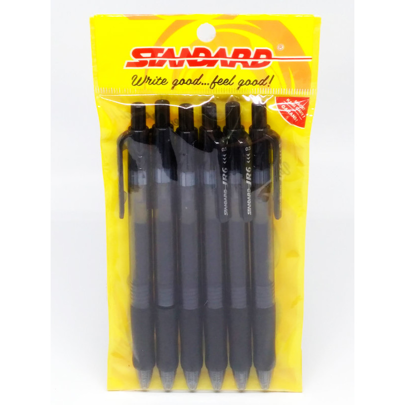 Standard Jr6 Black Set 6