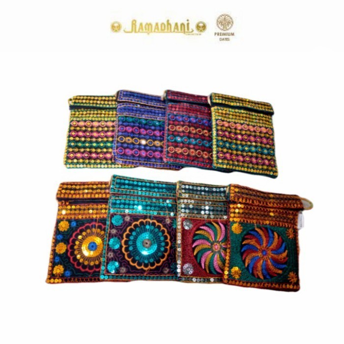 ,,,,,,,] Tas Pakistan Slempang Prepet Oleh Oleh Haji