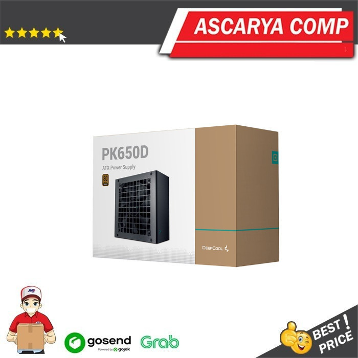 Terbaru Power Supply Deepcool Pk650D - 650W 80+ Bronze Promo Terlaris