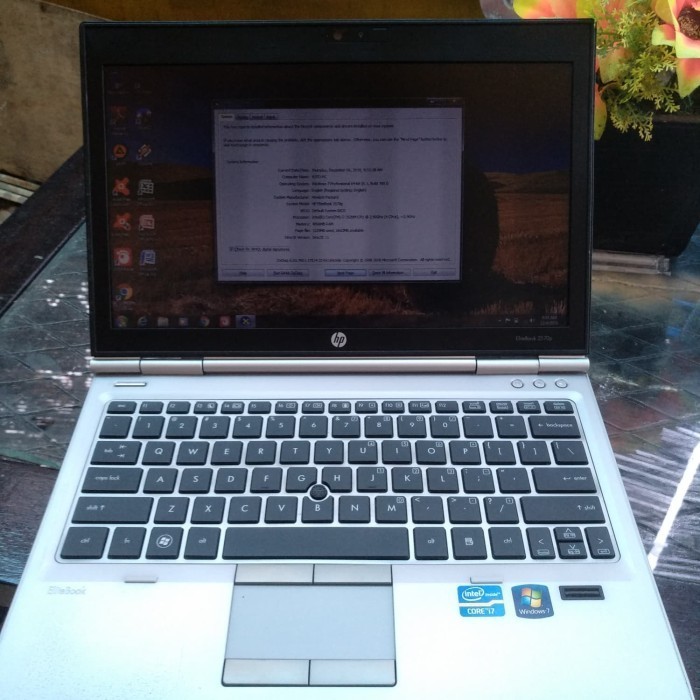 [RSY] laptop notebook hp 2570p core i7 dgn 2 penyimpanan SSD dan HDD