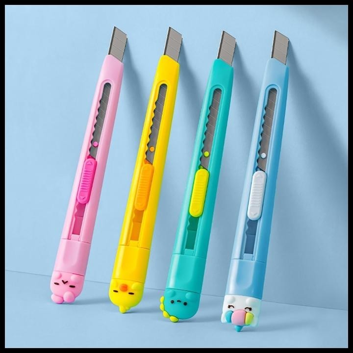 

DISKON TOKKADO FUWA CUTTER BLADE PISAU PEMOTONG KERTAS KARAKTER UNIK LUCU