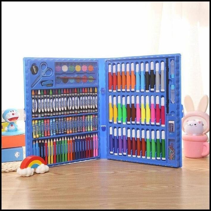 

TERMURAH PENSIL WARNA 150PCS / ART SET / COLORING SET 150 PCS/ CRAYON SET KOPER