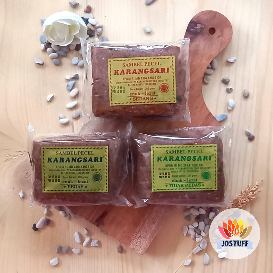 

Bumbu Sambel Pecel Karangsari 200 gram - Tidak Pedas