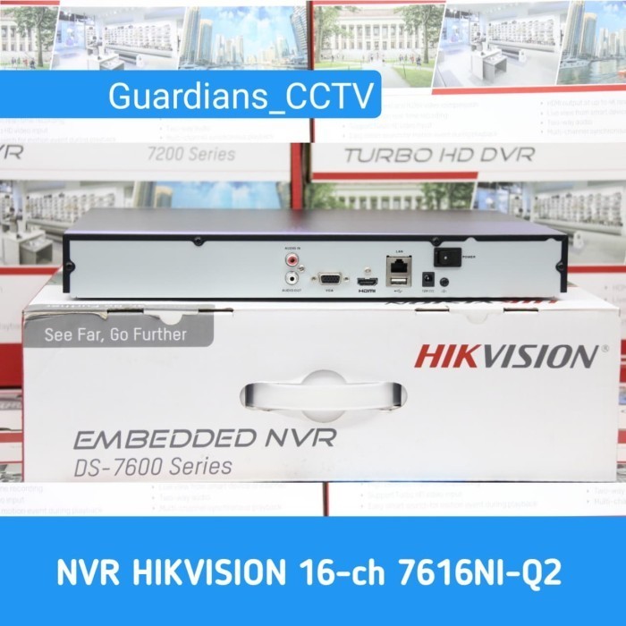 Nvr Hikvision 16 Channel 7616Ni Q2