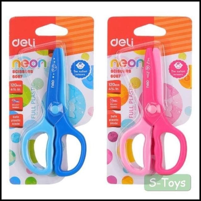 

TERBARU DELI NEON PLASTIC SCISSCORS GUNTING ANAK !!!!
