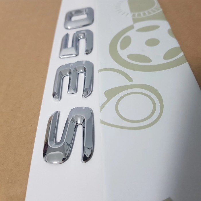 Emblem S350 Mercedes Benz / Emblem Tulisan S350 Mercy Original