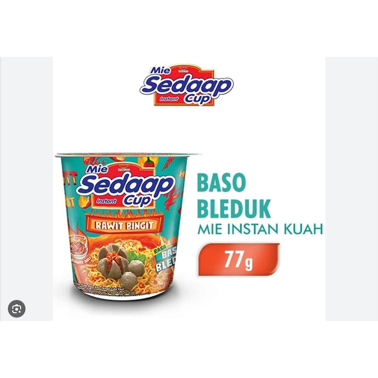 

Mie Sedaap Cup Baso Bleduk Original