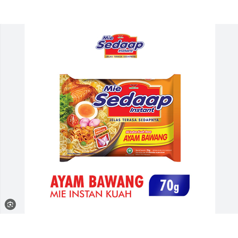 

Mie Sedaap Ayam Bawang Original