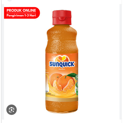 

Sunquick Orange Sirup Botol Sedang Original