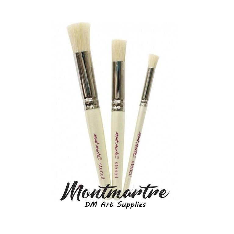 

M.M. Professional Stencil Brush Set 12/8/4(Bmhs0007)