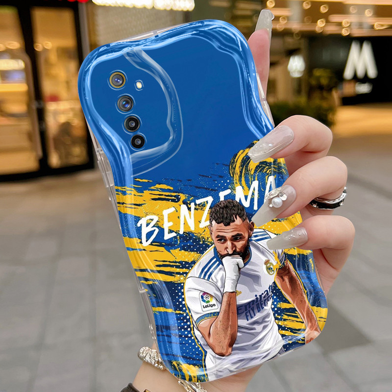 Casing Hp Realme 6 6s Realme 6 Pro Realme Narzo Case HP Pola Bintang sepak bola Silikon Softcase Kas
