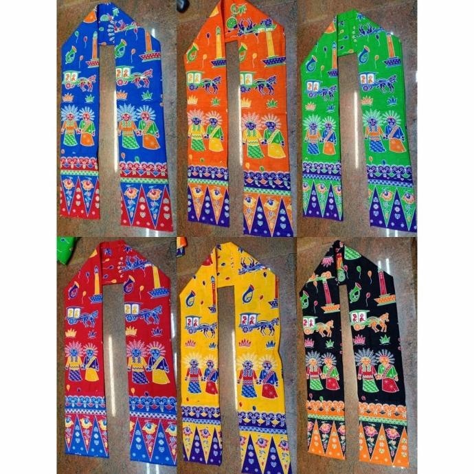 cukin betawi syal pria Selempang ondel