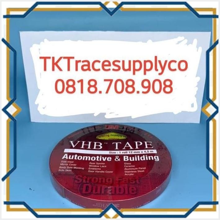 

[tkt] 3m vhb doubletape original uk 12.5 mm 4.5 m