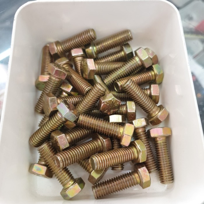 BAUT 12 FULL DRAT PANJANG 2,5 CM