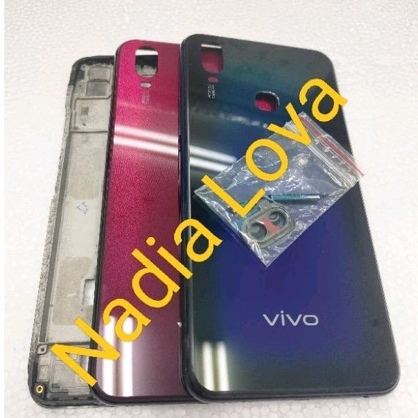 Kesing Fullset Casing Fullset Backdoor + Bezel + Frame Vivo Y11 Y12i