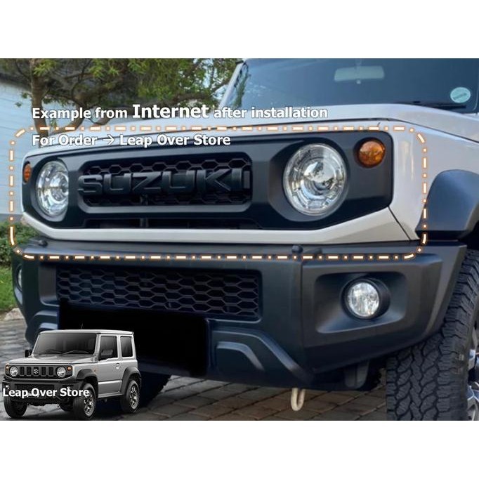 GRILL DEPAN JIMNY JB74| GRILL JIMNY JB74| BUMPER JIMNY BIG LOGO