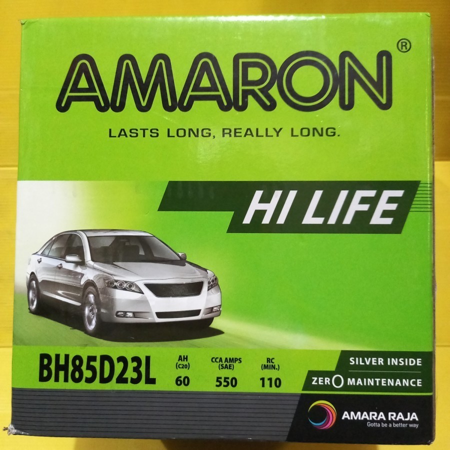 Aki Amaron Hi life BH85D23L innova bensin matic