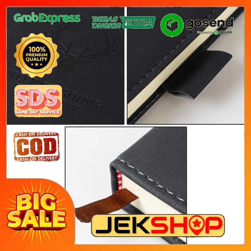 

Buku Catatan Harian Notebook Diary Cover Kulit 180 Lembar A5 CW5025