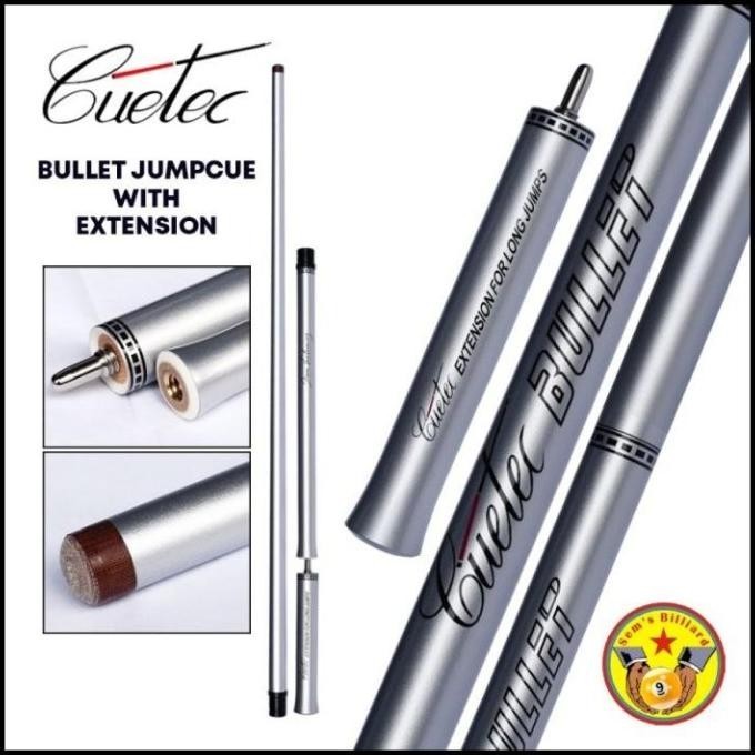 STICK CUETEC BULLET JUMP CUE WITH EXTENSION - STICK JUMP BILLIARD