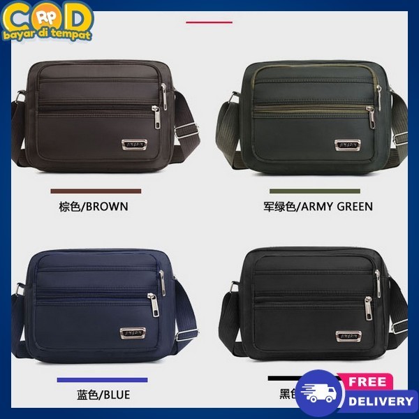 Tass Multifunsi Td Samping Tas Pria Tas Selempang Kulit Asli Punggung Distro Original Kecil Ransel M